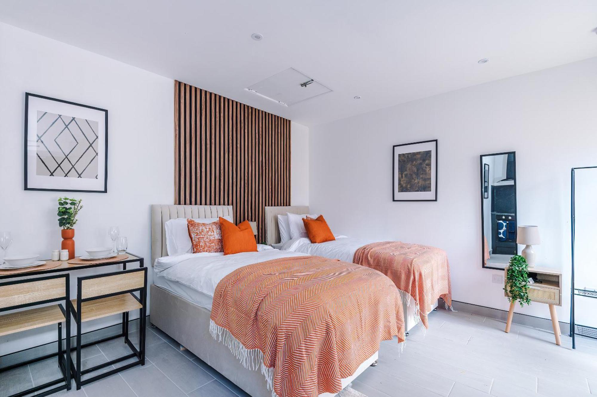 Comfort Style Brand New Selly Oaks Apartment 버밍엄 객실 사진